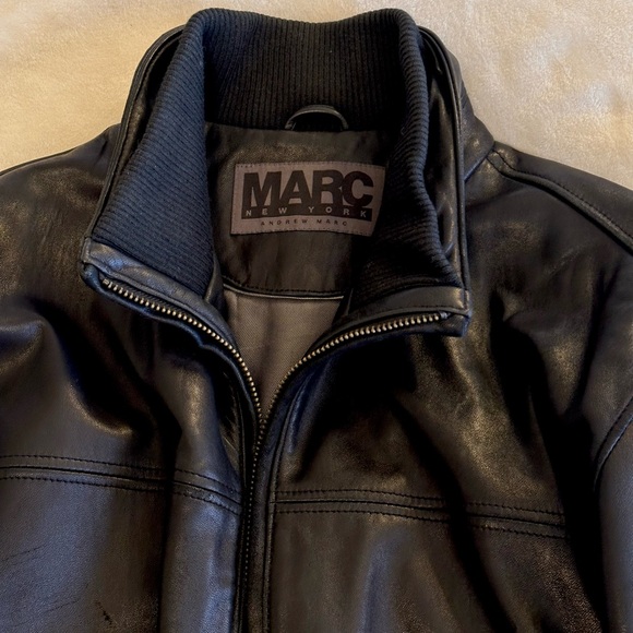 Vintage Andrew Mark Leather Jacket - Picture 3 of 4